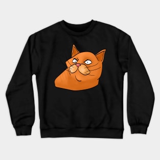 fat cat Crewneck Sweatshirt